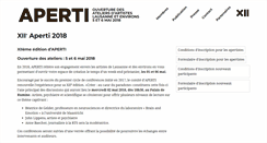Desktop Screenshot of aperti.ch